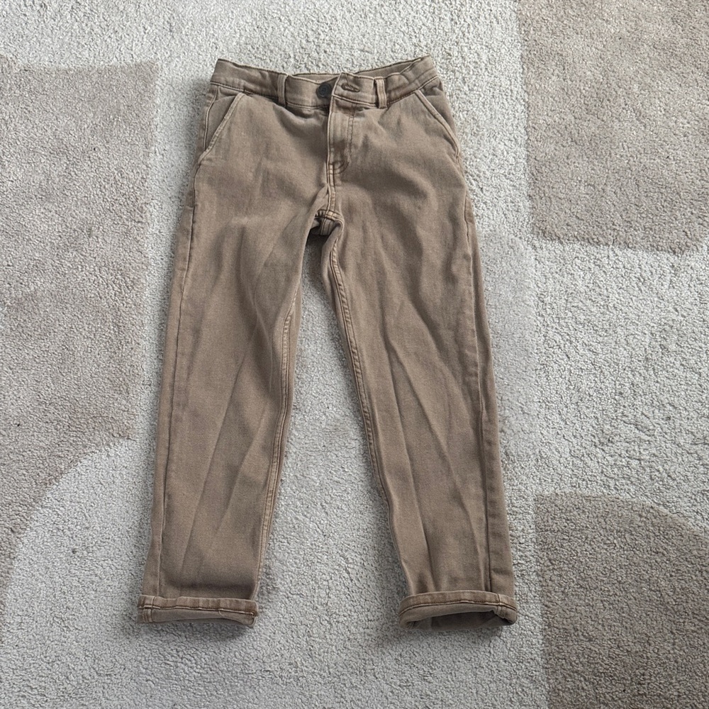 Zara Boy’s Tapered Khaki Chinos